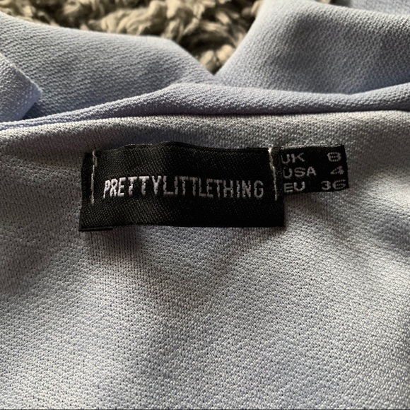 PrettyLittleThing Light Blue Romper - Picture 4 of 4